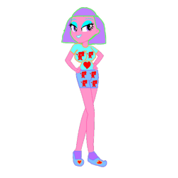 Size: 1024x1024 | Tagged: safe, artist:mario101, derpibooru import, oc, oc only, oc:jelly jonson, equestria girls, solo