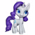 Size: 600x600 | Tagged: safe, derpibooru import, rarity, pony, unicorn, my little pony: pony life, toy