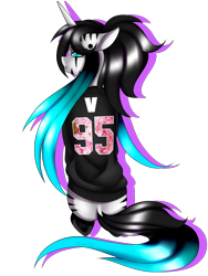 Size: 1200x1600 | Tagged: safe, artist:minelvi, derpibooru import, oc, oc:lunelaya, anthro, unicorn, bust, clothes, ear piercing, eyelashes, female, horn, looking back, piercing, simple background, smiling, transparent background, unicorn oc