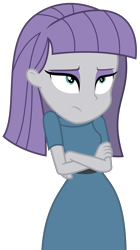 Size: 1459x2600 | Tagged: safe, artist:sketchmcreations, derpibooru import, maud pie, better together, equestria girls, holidays unwrapped, cold, crossed arms, female, saving pinkie's pie, shivering, simple background, transparent background, vector