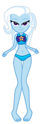 Size: 462x1369 | Tagged: safe, artist:gmaplay, derpibooru import, trixie, better together, equestria girls, i'm on a yacht, adorasexy, clothes, cute, sexy, simple background, solo, swimsuit, transparent background