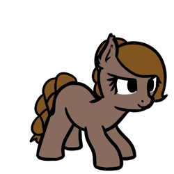Size: 512x512 | Tagged: safe, artist:neuro, derpibooru import, oc, oc only, oc:honour bound, earth pony, fanfic:everyday life with guardsmares, /mlp/, 4chan, braid, earth pony oc, everyday life with guardsmares, simple background, transparent background