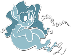 Size: 1600x1200 | Tagged: safe, artist:skookz, derpibooru import, oc, oc only, earth pony, ghost, ghost pony, pony, undead, cute, female, floating, mare, open mouth, simple background, solo, spooky, text, transparent, transparent background, unnamed oc