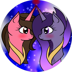 Size: 1000x1000 | Tagged: safe, artist:thecommandermiky, derpibooru import, oc, pony, unicorn, cute, love, simple background, sky, transparent background