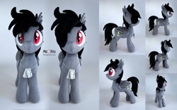 Size: 2200x1368 | Tagged: safe, artist:meplushyou, derpibooru import, oc, oc:falling star, bat pony, pony, female, irl, mare, photo, plushie, solo