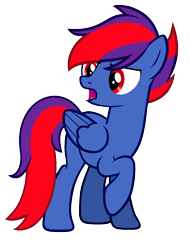 Size: 1156x1520 | Tagged: safe, artist:raini-bases, artist:riariirii2, derpibooru import, oc, oc only, pegasus, pony, base used, looking back, open mouth, pegasus oc, raised hoof, simple background, solo, transparent background, wings