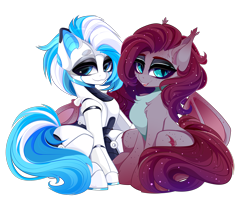 Size: 3000x2400 | Tagged: safe, artist:xsatanielx, derpibooru import, oc, oc:enya lunar eclipse, oc:saturn 2111 sa, bat pony, 2021 community collab, bat pony oc, bat wings, derpibooru community collaboration, female, simple background, transparent background, wings