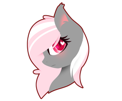 Size: 2701x2221 | Tagged: safe, artist:riariirii2, derpibooru import, oc, oc only, earth pony, bust, earth pony oc, eyelashes, heart eyes, simple background, solo, transparent background, wingding eyes