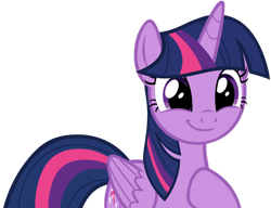 Size: 1280x981 | Tagged: safe, artist:andoanimalia, derpibooru import, twilight sparkle, twilight sparkle (alicorn), alicorn, pony, the ending of the end, female, hoof on chest, mare, simple background, smiling, solo, transparent background, vector