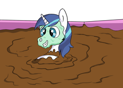 Size: 1400x1000 | Tagged: safe, artist:amateur-draw, derpibooru import, shining armor, pony, unicorn, male, mud, mud bath, mud mask, muddy, request, requested art, simple background, solo, spa, stallion, white background