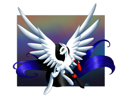 Size: 3200x2500 | Tagged: safe, artist:minelvi, derpibooru import, oc, oc only, pegasus, pony, pegasus oc, simple background, solo, spread wings, transparent background, wings