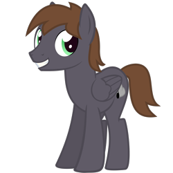 Size: 2000x2000 | Tagged: safe, artist:the smiling pony, derpibooru import, oc, oc only, oc:wingbeat, pegasus, pony, .svg available, 2021 community collab, derpibooru community collaboration, folded wings, looking at you, male, simple background, smiling, solo, stallion, svg, transparent background, vector, wings