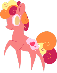 Size: 566x727 | Tagged: safe, artist:britebuck, derpibooru import, oc, oc only, oc:peachy keen, earth pony, simple background, solo, transparent background