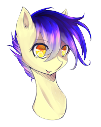 Size: 556x700 | Tagged: safe, artist:blueponyhays, derpibooru import, oc, oc only, oc:blue charm, :p, bust, cute, head, looking at you, ocbetes, portrait, simple background, solo, tongue out, transparent background