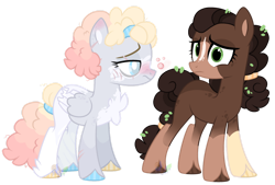 Size: 1280x865 | Tagged: safe, artist:pure-blue-heart, derpibooru import, oc, oc only, oc:chocolate pudding, oc:sunrise feather, pegasus, pony, female, mare, simple background, transparent background