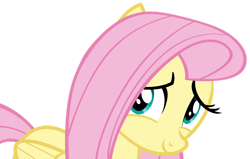 Size: 1280x815 | Tagged: safe, artist:andoanimalia, derpibooru import, fluttershy, pegasus, pony, fame and misfortune, cute, female, mare, shyabetes, simple background, solo, transparent background, vector