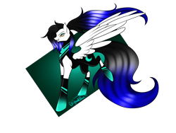 Size: 3200x2400 | Tagged: safe, artist:minelvi, derpibooru import, oc, oc only, pegasus, pony, clothes, eyelashes, grin, makeup, pegasus oc, signature, simple background, smiling, solo, transparent background, wings