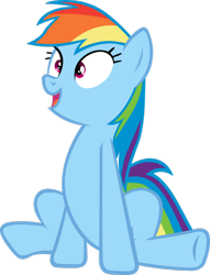 Size: 900x1181 | Tagged: artist needed, safe, derpibooru import, rainbow dash, pegasus, pony, sleepless in ponyville, cropped, cute, dashabetes, female, happy, simple background, solo, transparent background, vector