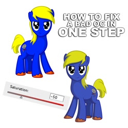 Size: 892x895 | Tagged: safe, derpibooru import, oc, oc only, oc:bronydanceparty, earth pony, pony, desaturated, male, op has a point, op is a cuck, op is trying to start shit, simple background, stallion, white background