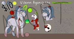 Size: 1280x681 | Tagged: safe, artist:imreer, derpibooru import, oc, oc only, pony, unicorn, bust, doll, ear piercing, earring, female, glowing horn, horn, jewelry, magic, mare, needle, piercing, reference sheet, stitches, telekinesis, toy, unicorn oc