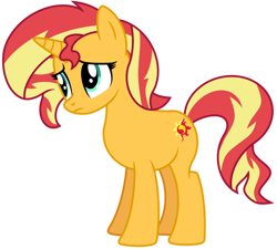 Size: 1024x922 | Tagged: safe, artist:emeraldblast63, derpibooru import, sunset shimmer, pony, cute, friendship cake, sad, sadorable, shimmerbetes, simple background, solo, transparent background