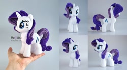 Size: 1280x704 | Tagged: safe, artist:meplushyou, derpibooru import, rarity, pony, irl, photo, plushie, solo