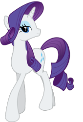 Size: 517x759 | Tagged: safe, artist:kyle23emma, derpibooru import, rarity, pony, unicorn, bedroom eyes, different body type, elegant, female, looking at you, mare, regal, simple background, smiling at you, solo, transparent background