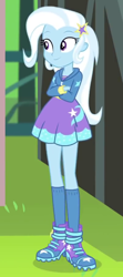 Size: 340x765 | Tagged: safe, derpibooru import, screencap, trixie, better together, equestria girls, sock it to me, cute, diatrixes, solo