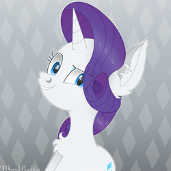 Size: 1112x1112 | Tagged: safe, artist:reziepony, derpibooru import, rarity, pony, unicorn, looking at you