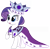 Size: 7984x7900 | Tagged: safe, artist:laszlvfx, derpibooru import, princess platinum, rarity, pony, unicorn, absurd resolution, simple background, solo, transparent background, vector