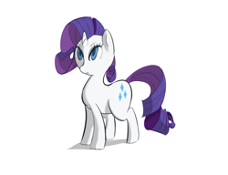 Size: 6500x5000 | Tagged: safe, artist:browwning, rarity, pony, unicorn, absurd resolution, simple background, solo