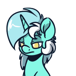 Size: 936x936 | Tagged: safe, artist:witchtaunter, lyra heartstrings, pony, unicorn, :d, animated, blinking, c:, cropped, cute, emotional spectrum, eyes closed, female, floppy ears, frame by frame, frown, gif, happy, lidded eyes, looking at you, looking down, lyrabetes, mare, no pupils, open mouth, profile picture, simple background, sitting, smiling, solo, transparent background, weapons-grade cute, witchtaunter is trying to murder us