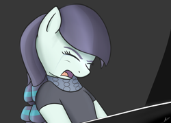Size: 5000x3584 | Tagged: safe, artist:neighday, coloratura, the mane attraction, crying, piano, rara, solo