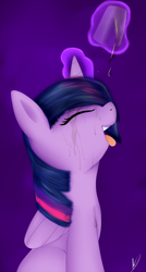 Size: 1000x1867 | Tagged: safe, artist:neighday, twilight sparkle, twilight sparkle (alicorn), alicorn, pony, chocolate, chocolate milk, female, food, mare, milk, solo