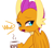 Size: 2700x2400 | Tagged: safe, artist:maren, smolder, dragon, coffee, coffee mug, cute, dialogue, dragoness, female, looking back, mug, nope, simple background, solo, white background