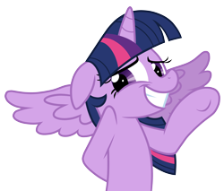 Size: 3582x3059 | Tagged: safe, artist:wingedwolf94, twilight sparkle, twilight sparkle (alicorn), alicorn, pony, embarrassed, female, floppy ears, looking at you, mare, show accurate, simple background, solo, transparent background, vector