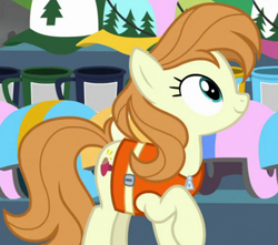 Size: 365x322 | Tagged: safe, screencap, lily peel, earth pony, pony, almond joy, female, mare, solo