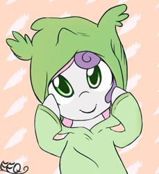 Size: 1280x1398 | Tagged: safe, artist:freefraq, sweetie belle, clothes, cute, hoodie, solo
