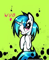 Size: 727x900 | Tagged: safe, artist:foxinshadow, dj pon-3, vinyl scratch, pony, unicorn, female, horn, mare, solo