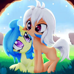 Size: 2160x2160 | Tagged: safe, artist:an-m, oc, oc only, oc:cold shine, oc:har glind