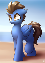 Size: 2113x2976 | Tagged: safe, artist:shinodage, oc, oc only, oc:jelly bean, cute, solo