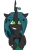 Size: 1020x1620 | Tagged: safe, artist:lockheart, queen chrysalis, changeling, changeling queen, cute, cutealis, heart, simple background, solo, transparent background