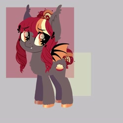 Size: 3500x3500 | Tagged: safe, artist:fannytastical, oc, oc:porona, bat pony, bat pony oc, bat wings, coronavirus, covid-19, povid-19, wings