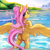 Size: 4000x4000 | Tagged: safe, artist:miokomata, fluttershy, pegasus, pony, semi-anthro, beach, bipedal, butt, dock, eye clipping through hair, female, flutterbutt, freckles, looking at you, looking back, looking back at you, mare, outdoors, plot, skinny dipping, smiling, solo, spread wings, standing in water, water, wings