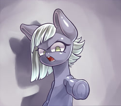 Size: 2400x2105 | Tagged: safe, artist:kaikoinu, limestone pie, earth pony, pony, explicit source, open mouth, solo