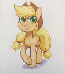 Size: 1816x2048 | Tagged: safe, artist:dawnfire, applejack, earth pony, pony, cute, jackabetes, solo