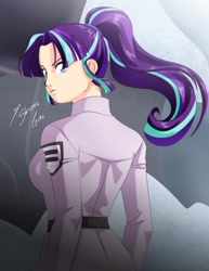 Size: 1280x1657 | Tagged: safe, artist:shinta-girl, starlight glimmer, human, humanized, solo