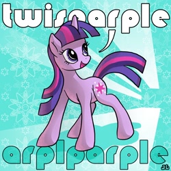 Size: 1800x1800 | Tagged: safe, artist:docwario, twilight sparkle, unicorn twilight, pony, unicorn, female, mare, open mouth, text