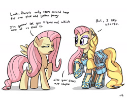 Size: 1875x1438 | Tagged: safe, artist:docwario, fluttershy, pegasus, pony, bratz, female, high heels, jewelry, mare, ponified, purse, sierra, struts