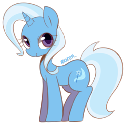 Size: 955x951 | Tagged: safe, artist:maren, trixie, pony, unicorn, female, mare, solo